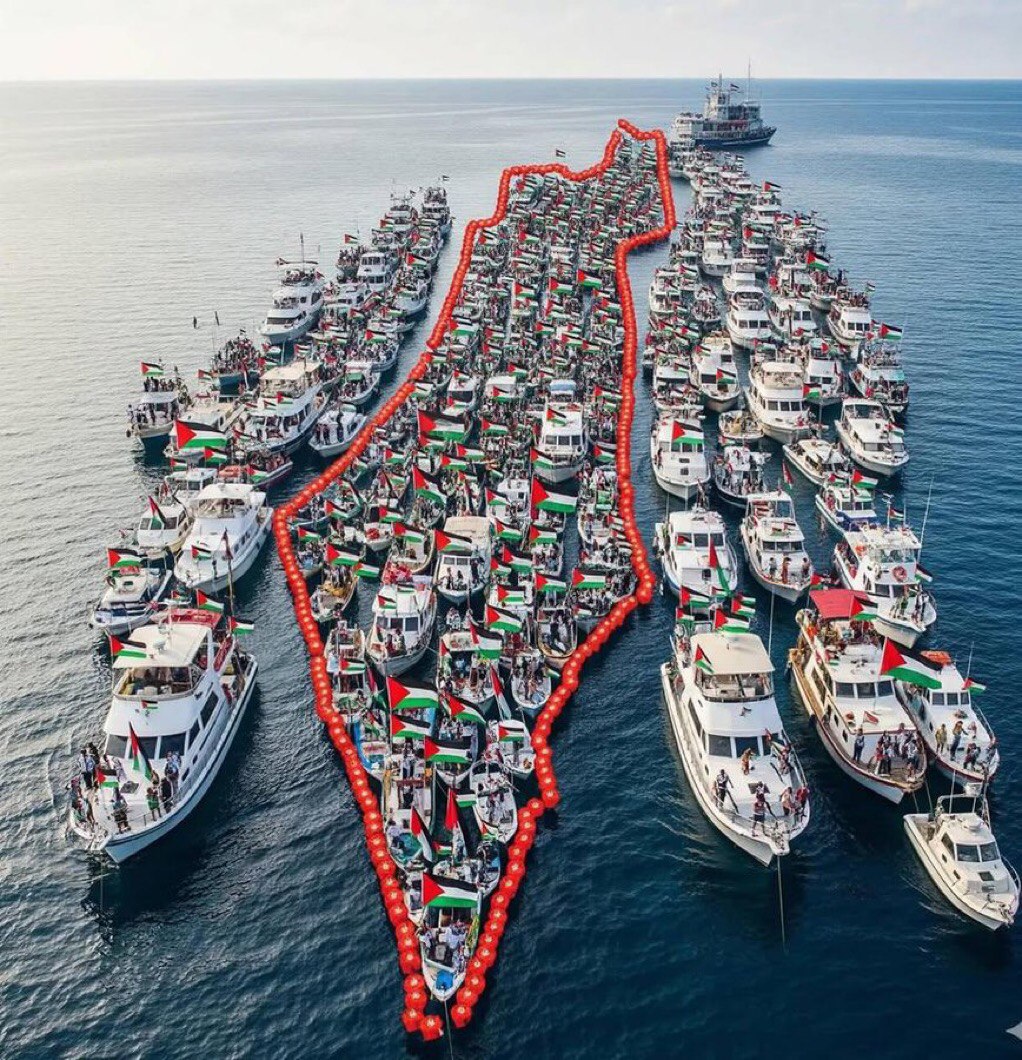 Among them the Bahrain Forum, petition of 98 organizations and networks  For the immediate freedom of the participants in the Global Sumud Flotilla